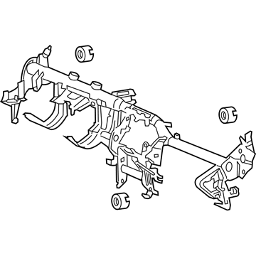 Honda 61310-SZT-A50ZZ Beam, Steering Hanger