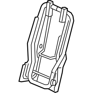 Honda 81926-TK8-A21 Frame, Middle Seat-Back Center