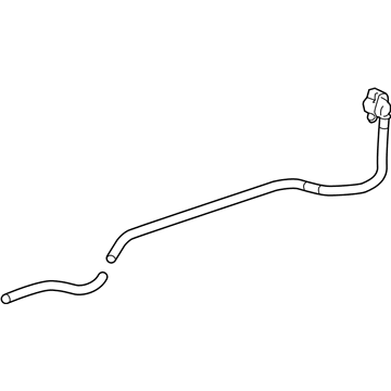 Honda 17744-T0A-A02 Tube Assy., Drain