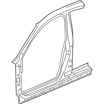 Honda 04645-TBA-305ZZ Panel Set L,FR Ou