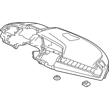 Honda Civic Instrument Panel - 77100-TGG-A10ZA