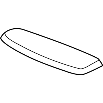 Honda 08R01-S84-100 Visor, Sunroof