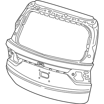 Honda 68100-THR-A01ZZ Tailgate