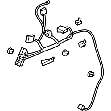 Honda 32756-THR-A01 Sub-Wire, Passenger Door