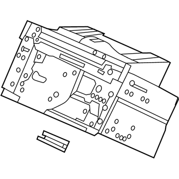 Honda 39171-T2F-A71 Audio Unit Assy., Base (Clarion)