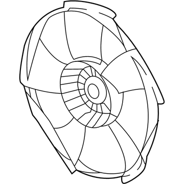 Honda 38611-5PF-N11 Fan Complete, Cooling