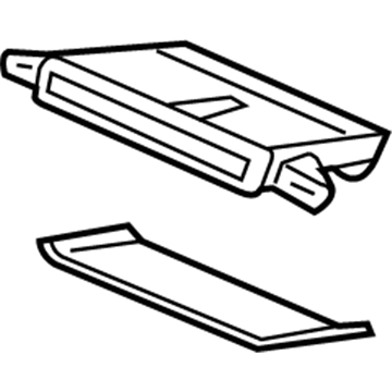 Honda 77410-S2A-003 Duct Assy., Center Air Conditioner