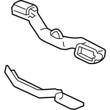 Honda 77430-S2A-A01 Duct, Passenger Air Conditioner