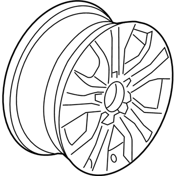 2016 Honda Accord Rims - 42700-T2A-L62