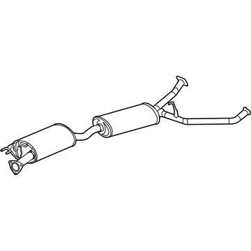 2021 Honda Passport Muffler - 18307-TYR-A51