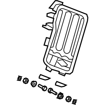 Honda 82126-TK6-A01 Frame, RR. Seat-Back