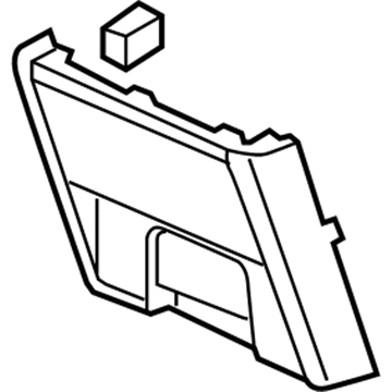 Honda 83403-SHJ-A01ZD Garnish, FR. Console *YR239L* (KI IVORY)