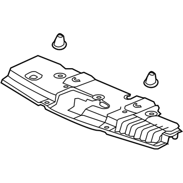 Honda 71106-T2F-A60 Duct, FR. Bumper Air (Upper)