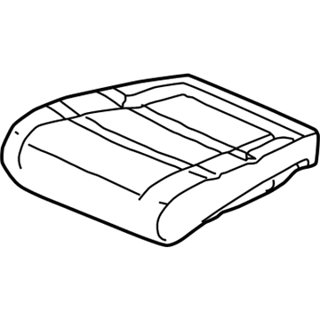2000 Honda Odyssey Seat Cushion - 81532-S0X-A01