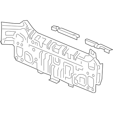 Honda 66100-TGG-A10ZZ Panel, RR.