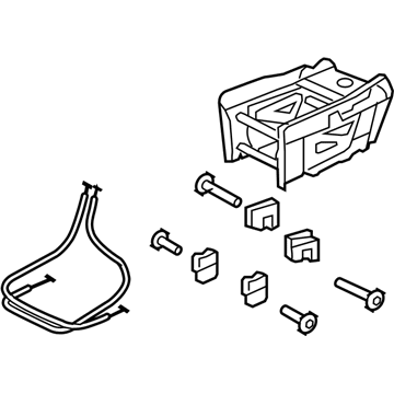 Honda 81950-SHJ-A31 Frame, Center Seat Base