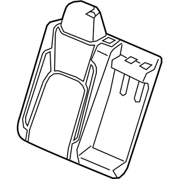 Honda Clarity Plug-In Hybrid Seat Cushion - 82127-TRV-A01