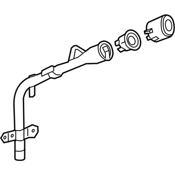 Honda 17650-TG7-A03 Pipe Assembly, Fuel Filler