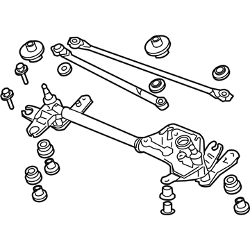 2003 Honda Accord Wiper Linkage - 76530-SDN-A01