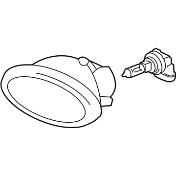 Honda 08V31-SVA-110E Kit, Foglight