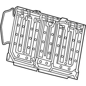 Honda 82126-T3L-A01 Frame, RR. Seat-Back