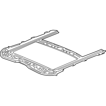 Honda 70100-T3L-A01 Frame, Sunroof