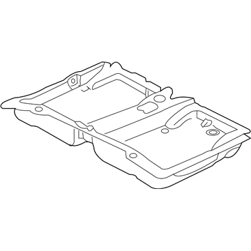 Honda 83302-SDB-A02ZC Carpet, RR. Floor *YR239L* (KI IVORY)