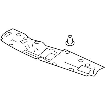 Honda 74127-TEA-T00 Cover, FR. Bulkhead