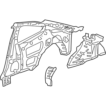 Honda 64300-SDN-A11ZZ Panel, R. RR. Inside