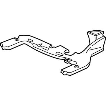 Honda 83331-S9A-A01 Duct, RR. Heater