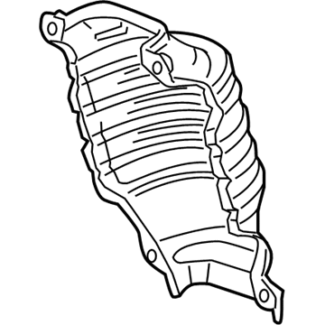 2017 Honda Odyssey Exhaust Heat Shield - 18120-RV0-A00