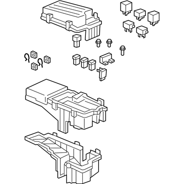 2010 Honda Ridgeline Relay Block - 38250-SJC-A03