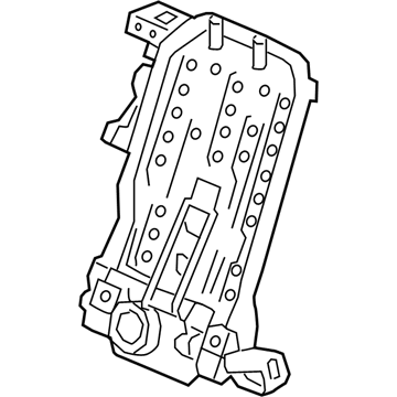 Honda 82126-TLA-D61 FRAME R, RR. BACK