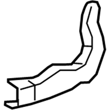 Honda 82115-TLA-A01ZA Cover, R. RR. Seat Arm (Inner)*NH900L* (DEEP BLACK)