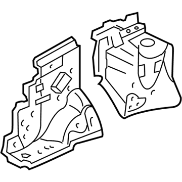 Honda 60750-S9V-A01ZZ Housing, L. FR. Shock Absorber