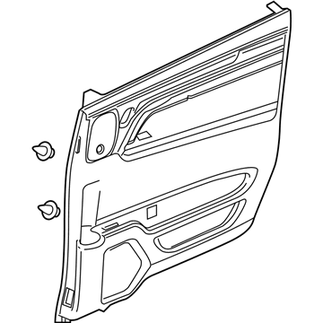 2020 Honda Odyssey Door Trim Panel - 83701-THR-A01ZC