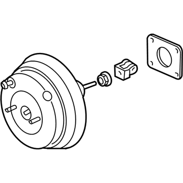 2004 Honda Civic Brake Booster - 01469-S6M-A00