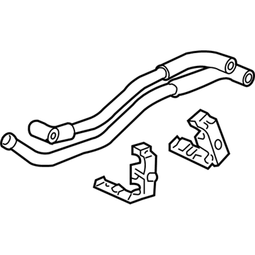 Honda 17743-SZT-L01 Tube Assy. B, Drain