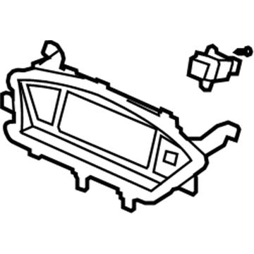 Honda 39710-SZA-A31RM Non-Navigation Display