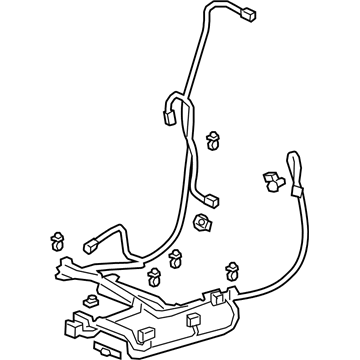 Honda 81606-TG7-L41 CORD, L. ST (8-WAY)