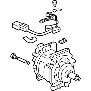 2000 Honda Civic A/C Compressor - 38810-P9K-E01