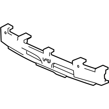 Honda 71570-TP6-A00 Absorber, RR. Bumper