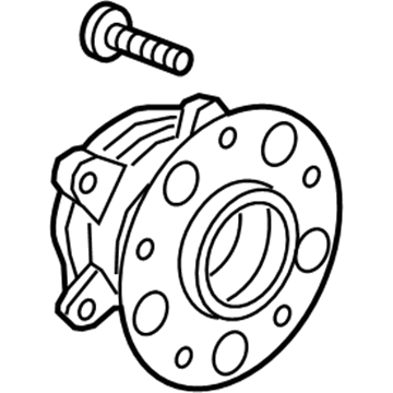 Honda 42200-TJZ-A01 Bearing Assembly, Rear Hub