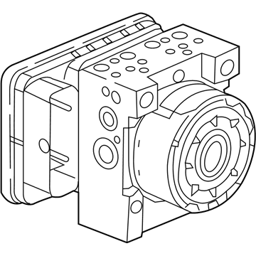 Honda 57111-T6Z-A14 Modulator Assembly, Vsa (Rewritable)