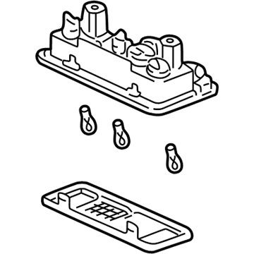 2004 Honda Insight Interior Light Bulb - 34250-SZ3-003ZN