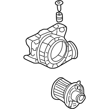 2001 Honda Insight Battery Cooling Fan - 1J810-PHM-003