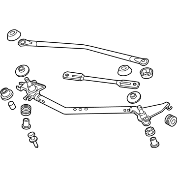 Honda 76530-TK8-A03 Link,FR Wiper