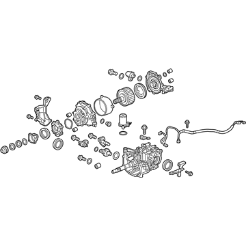2021 Honda CR-V Hybrid Differential - 41200-5TG-010