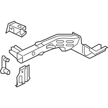 Honda 60810-SNE-C01ZZ Frame, R. FR. Side