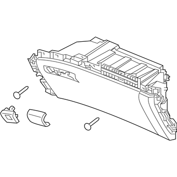 2019 Honda Ridgeline Glove Box - 77505-T6Z-A01ZC